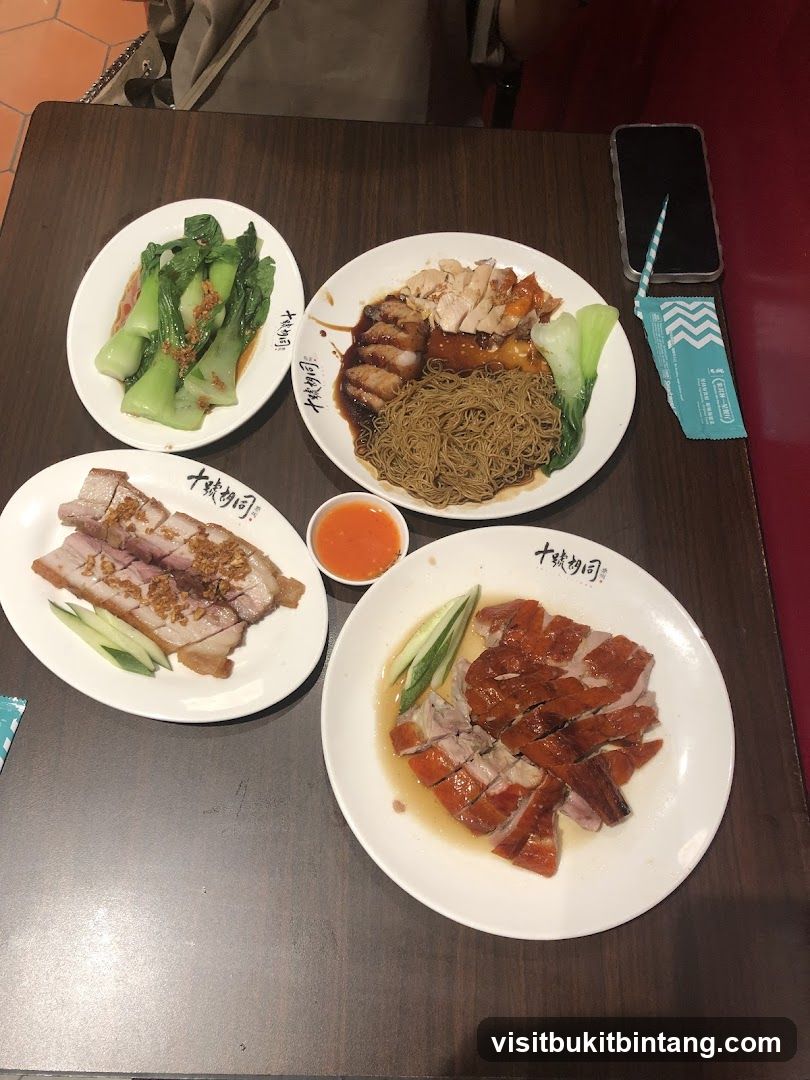 Roasted Meats and Noodles