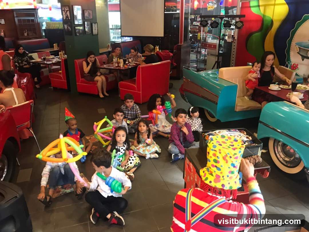 Children's Party with Clown and Balloon Animals