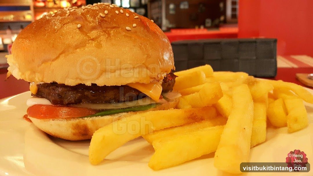 Burger and Fries