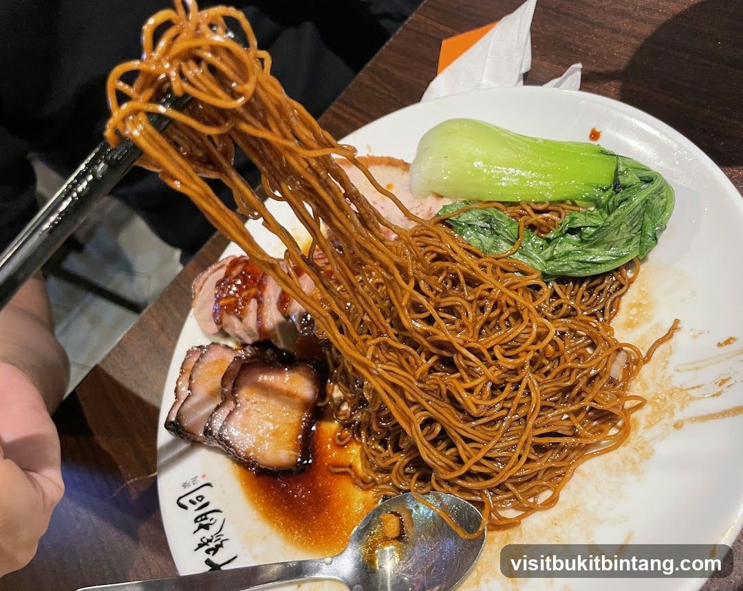 Noodles with Roasted Meats and Bok Choy