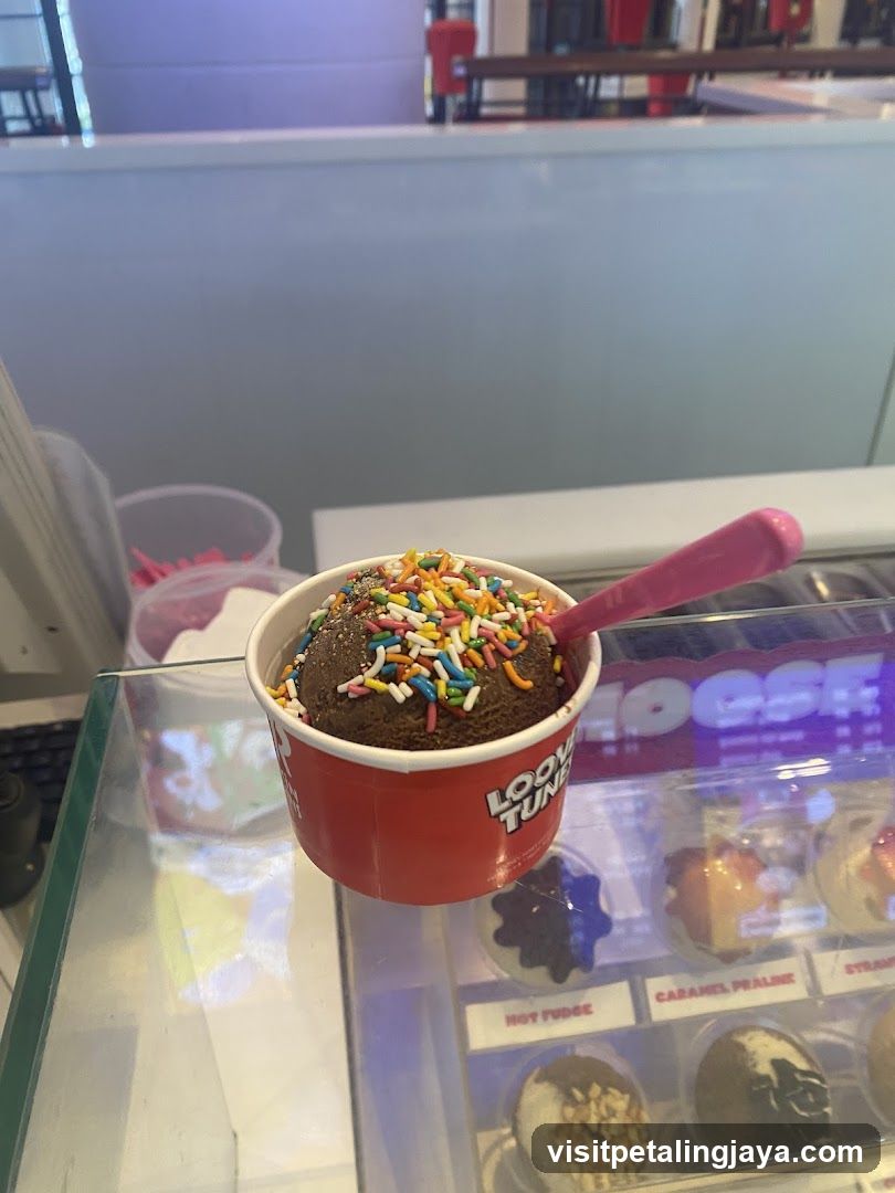 Ice Cream Cup with Sprinkles