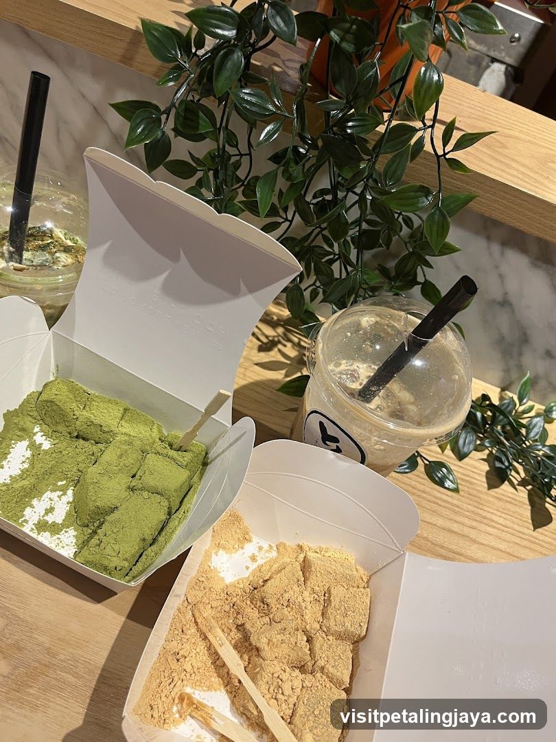 Matcha and Brown Sugar Desserts