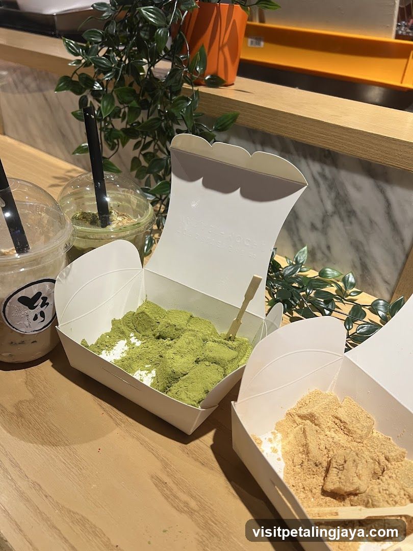 Matcha and Brown Sugar Desserts