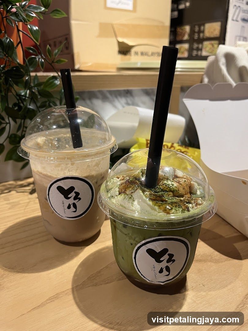 Matcha and Coffee Drinks