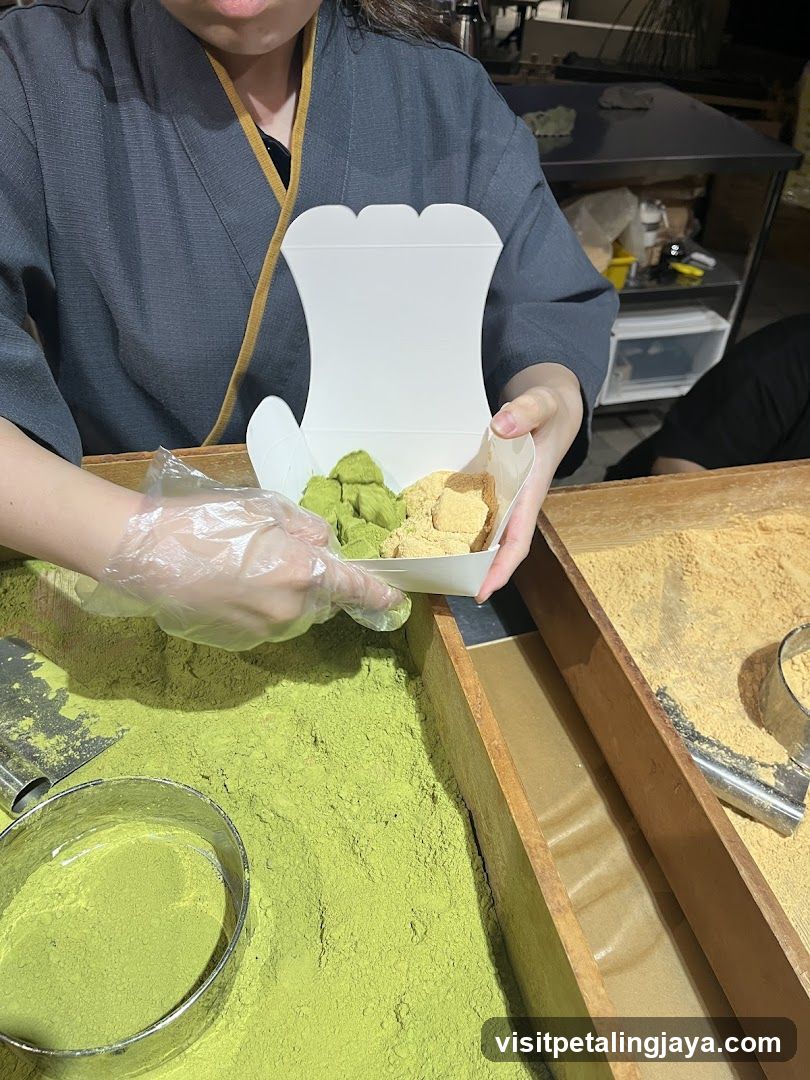 Matcha and Mochi Preparation