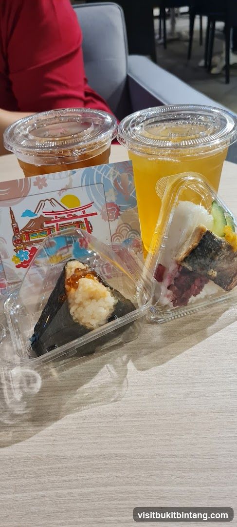 Onigiri and Drinks