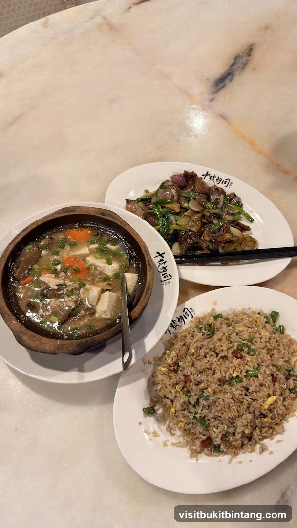Chinese Food Spread