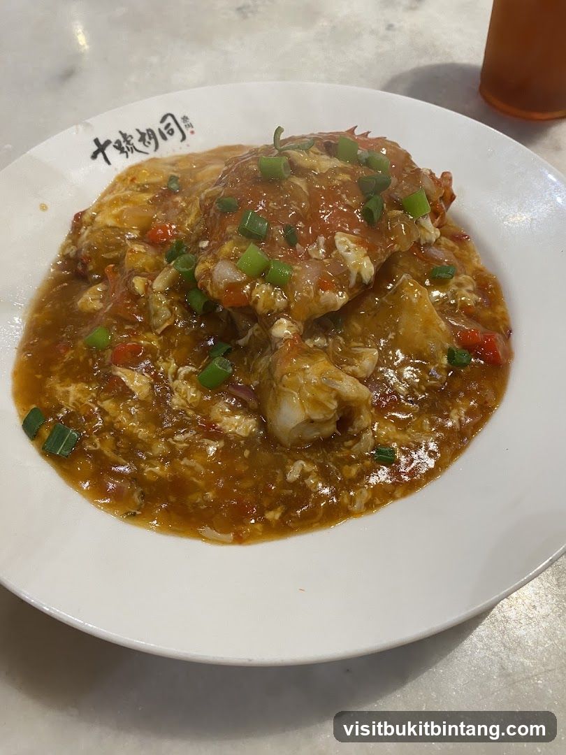 Crab with Sauce