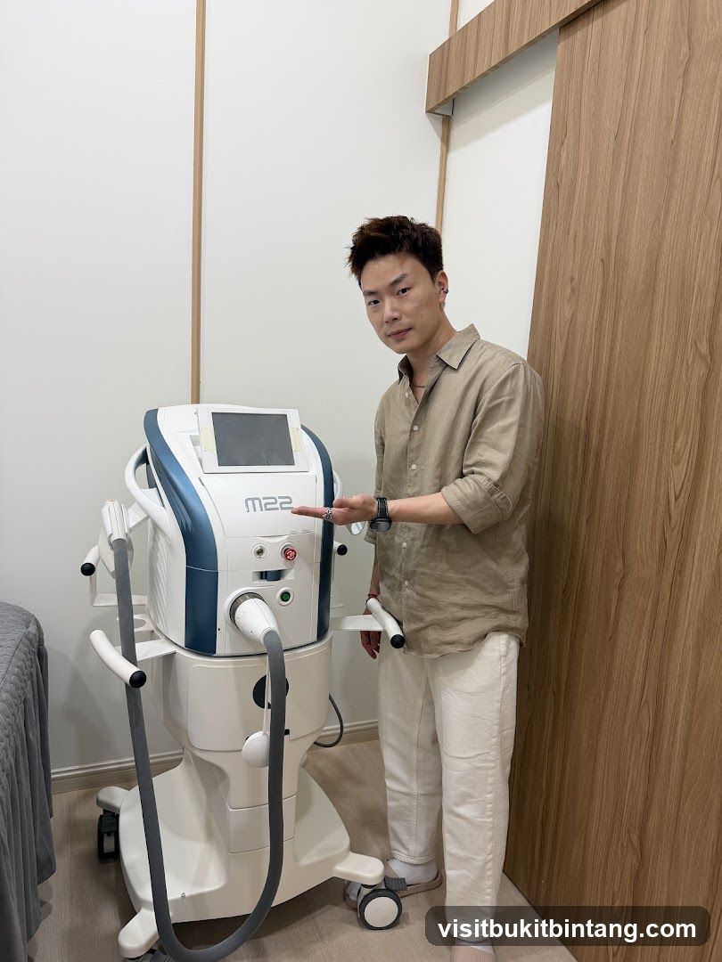 Man with M22 Machine