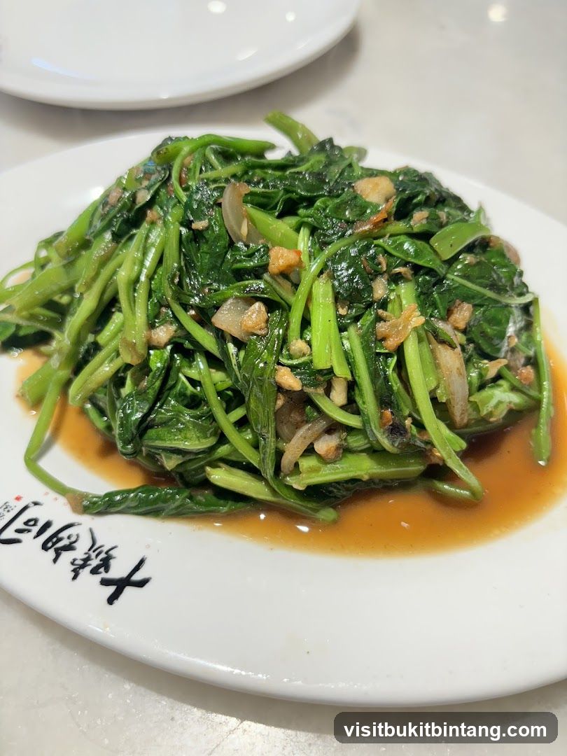 Stir-fried Water Spinach