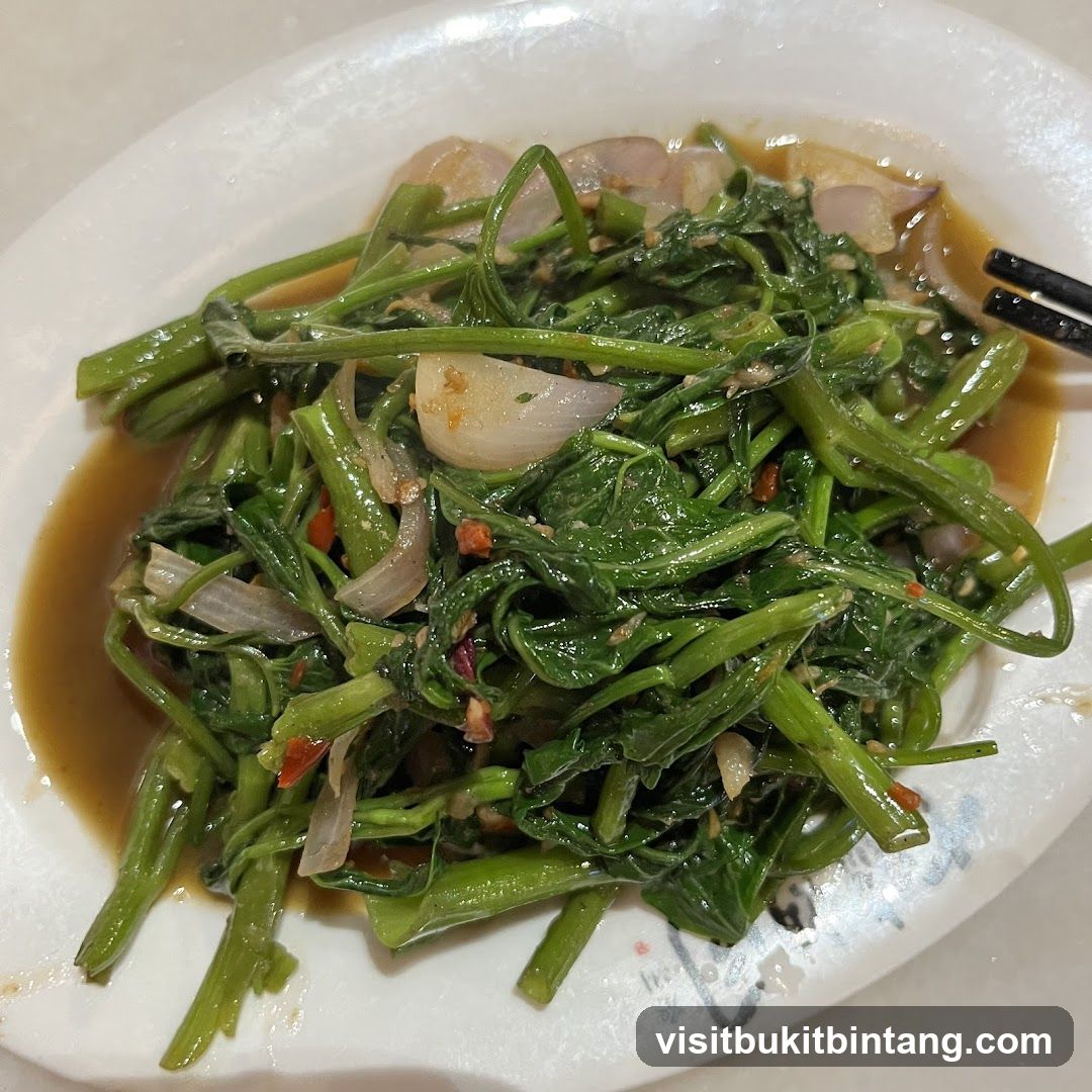 Stir-fried Water Spinach