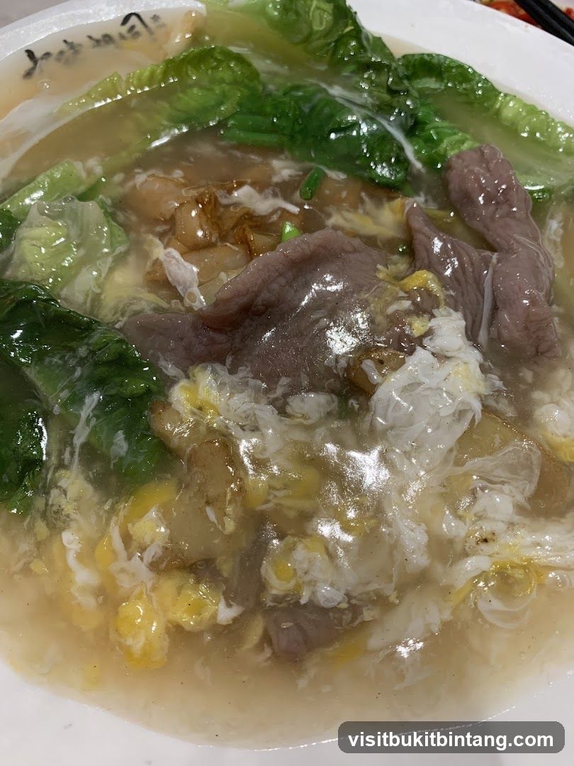 Beef and Vegetable Noodle Soup