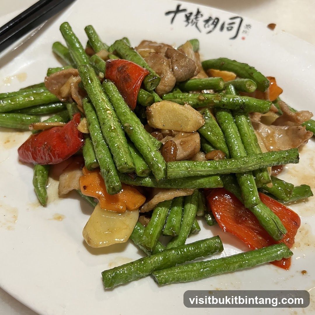 Stir-fried Green Beans with Pork