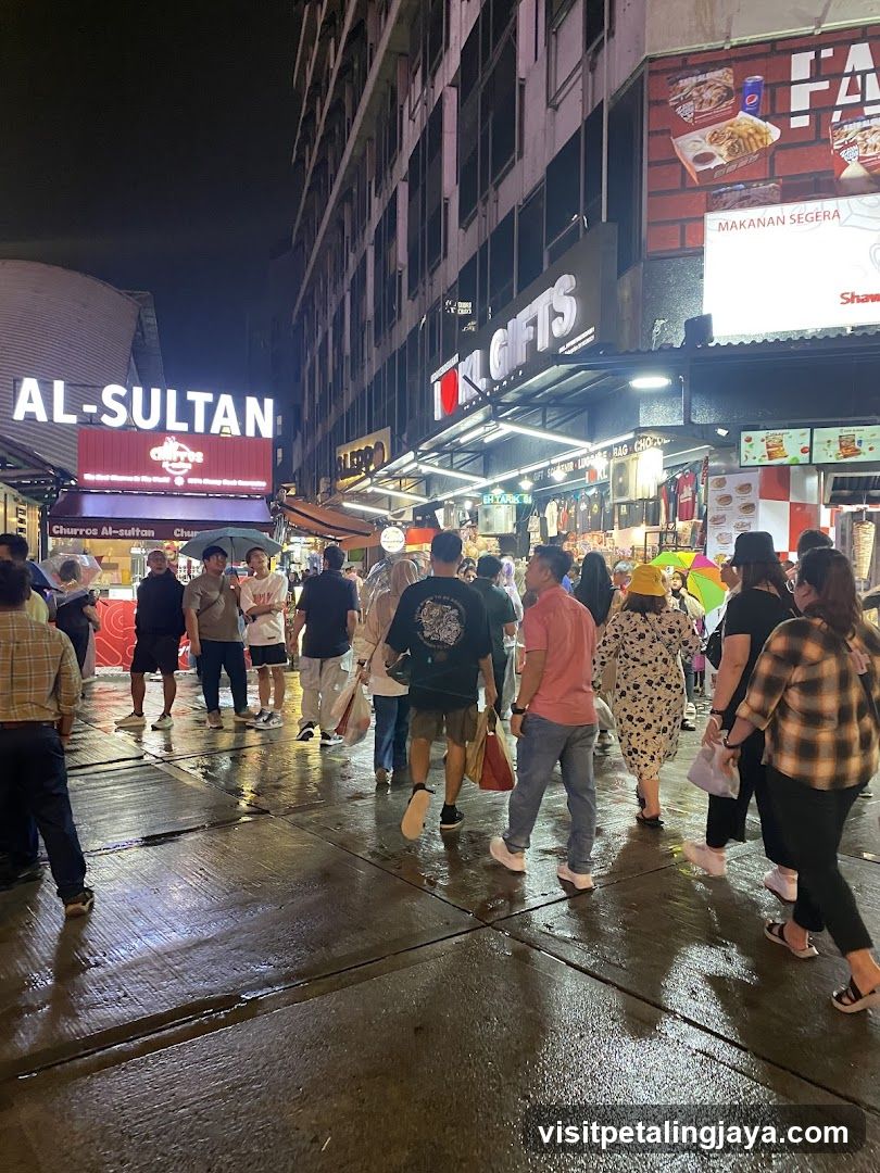 Night Market Street Scene