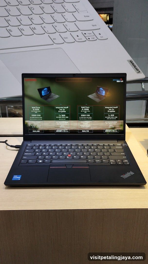 Lenovo ThinkPad Laptop Display