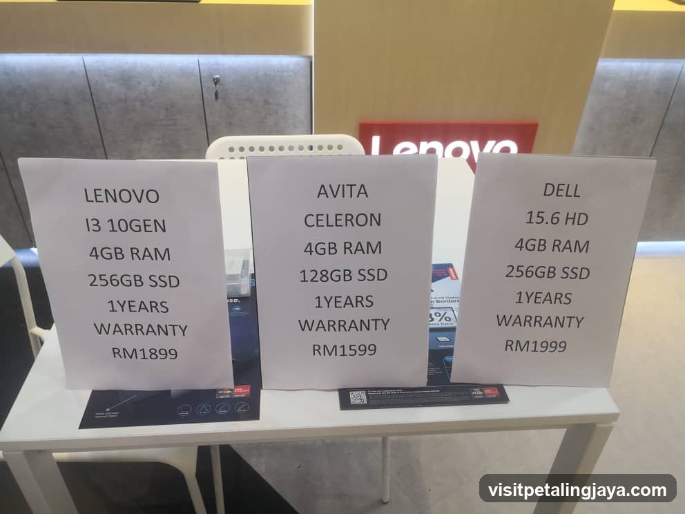 Computer Sales Display