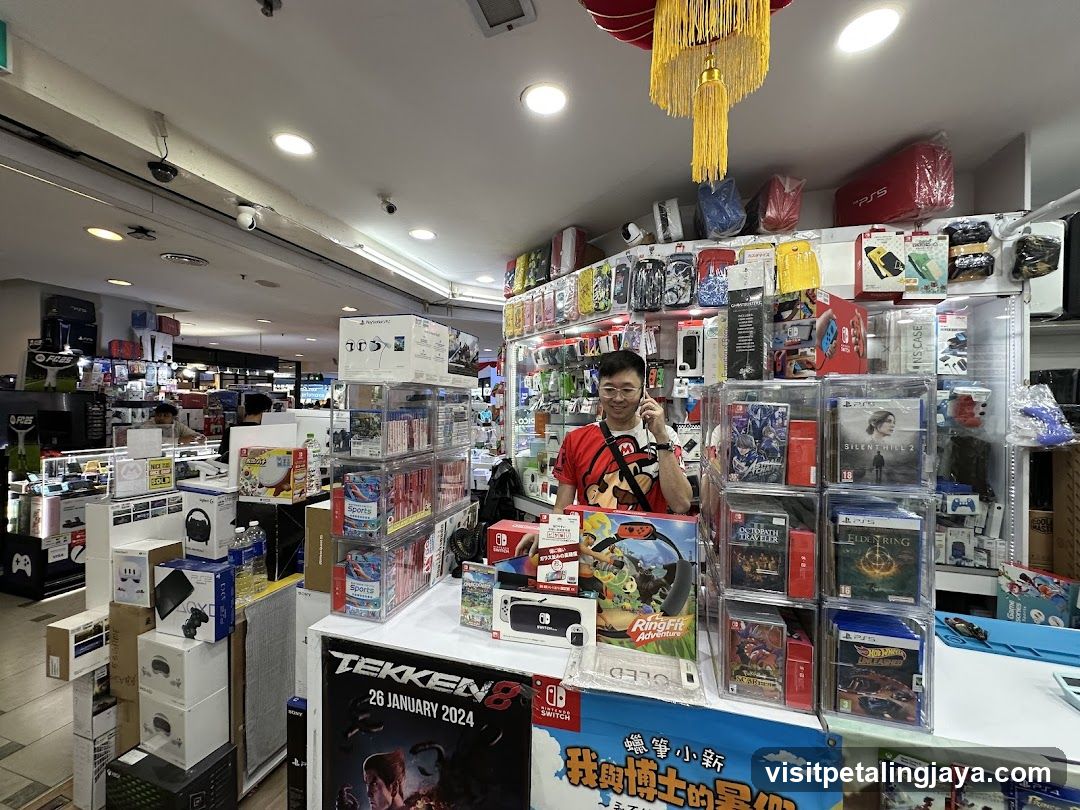 Electronics Store Interior
