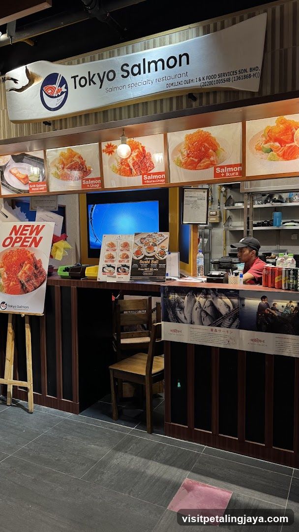 Tokyo Salmon Restaurant Interior View