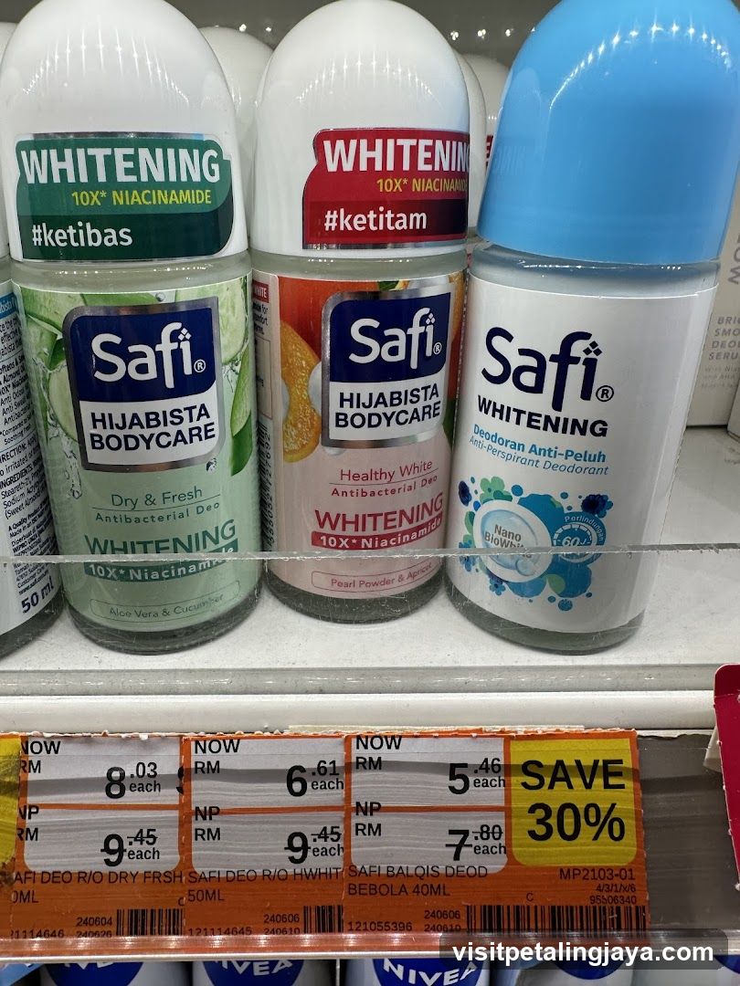 Safi Deodorant Display