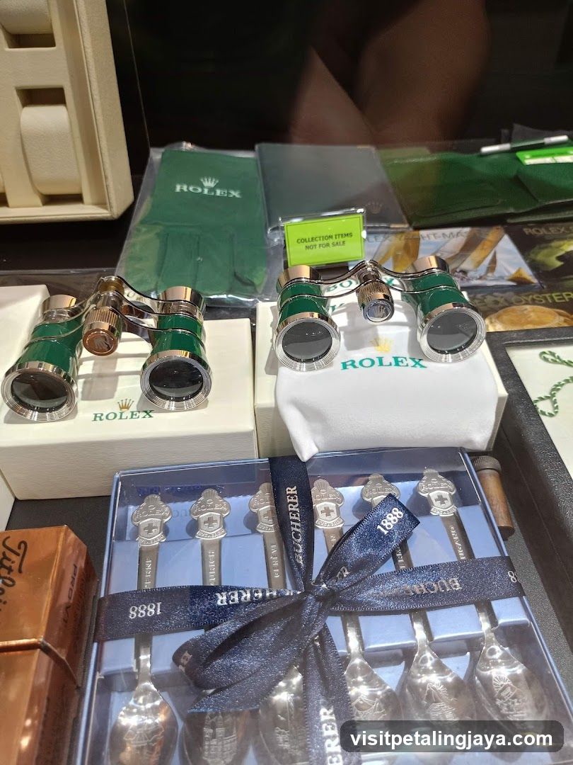 Luxury Watch and Accessories Display