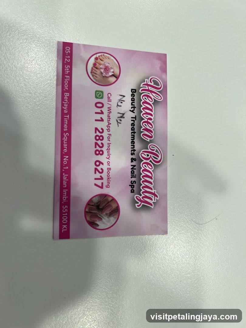 Business Card - Heaven Beauty