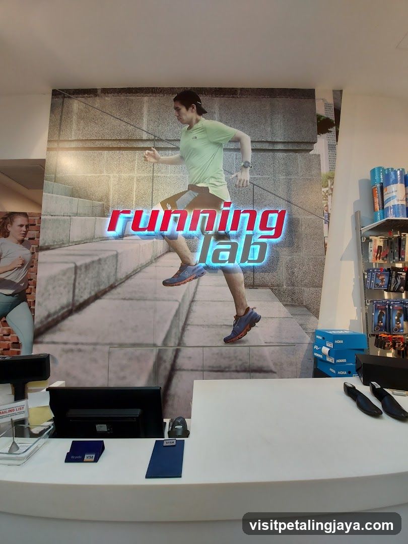 Running Lab Store Interior