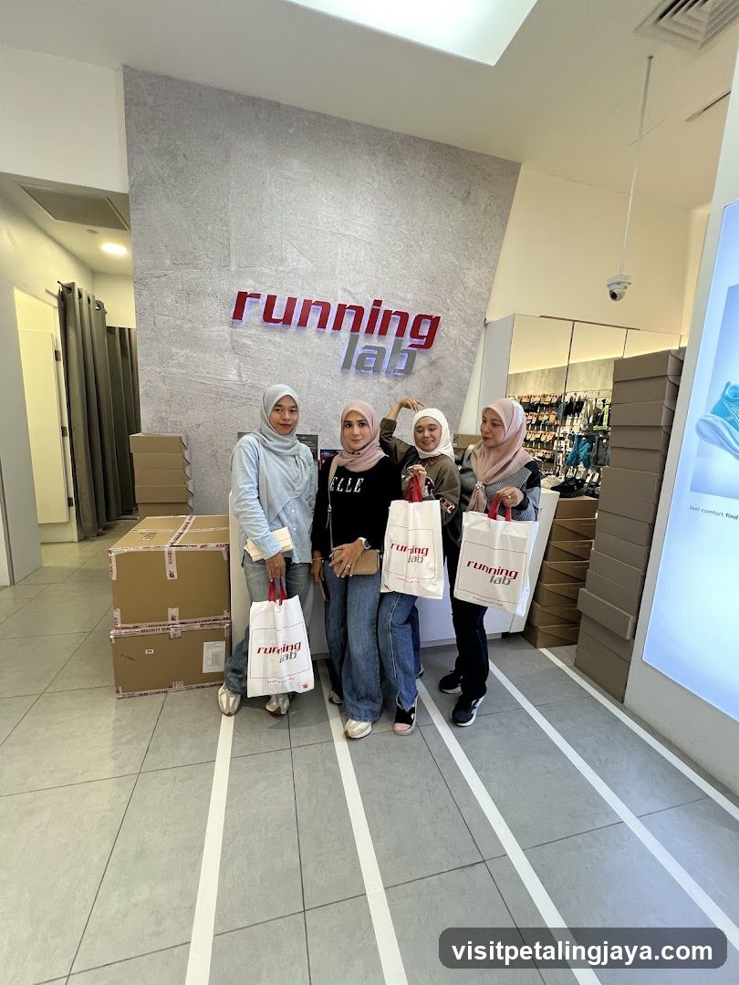 Running Lab Store Interior