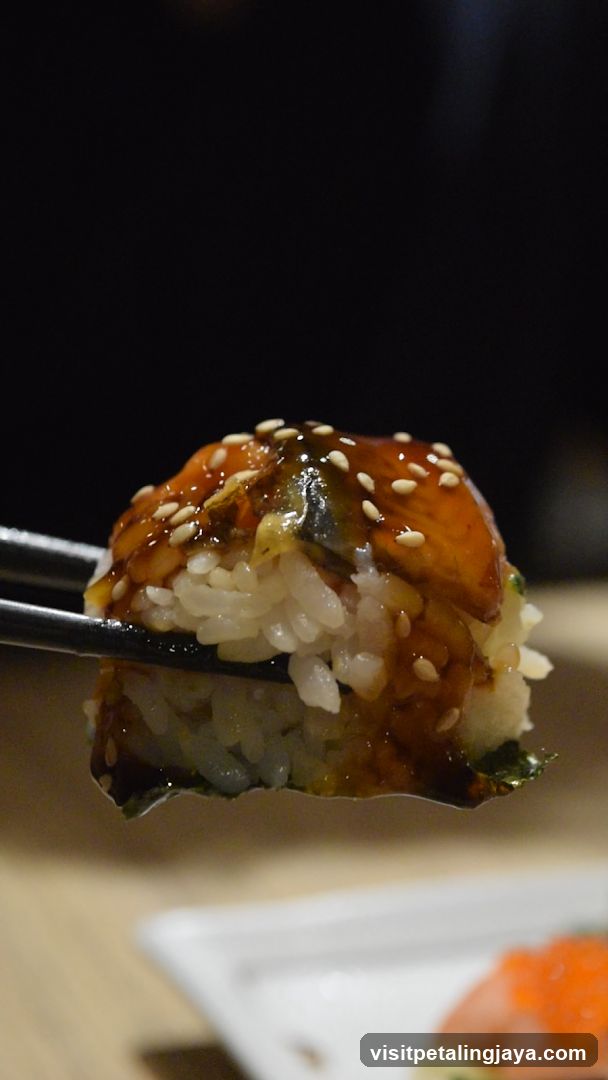 Sushi with Eel
