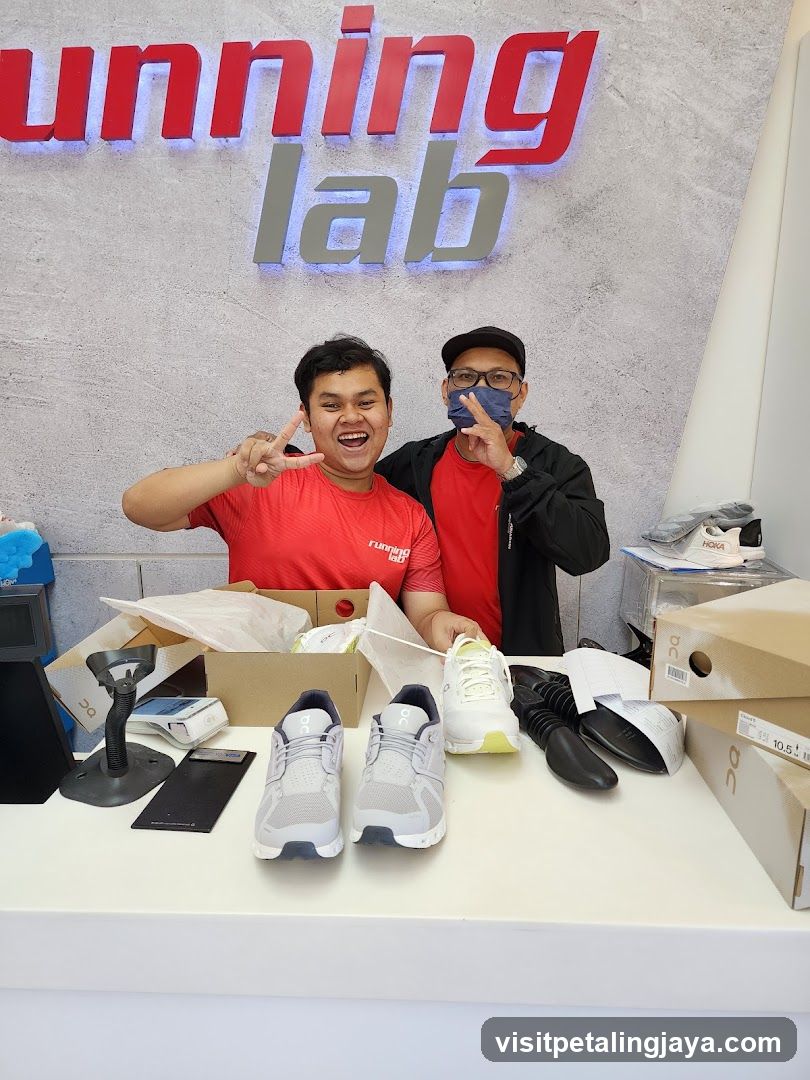 Running Lab Store Interior