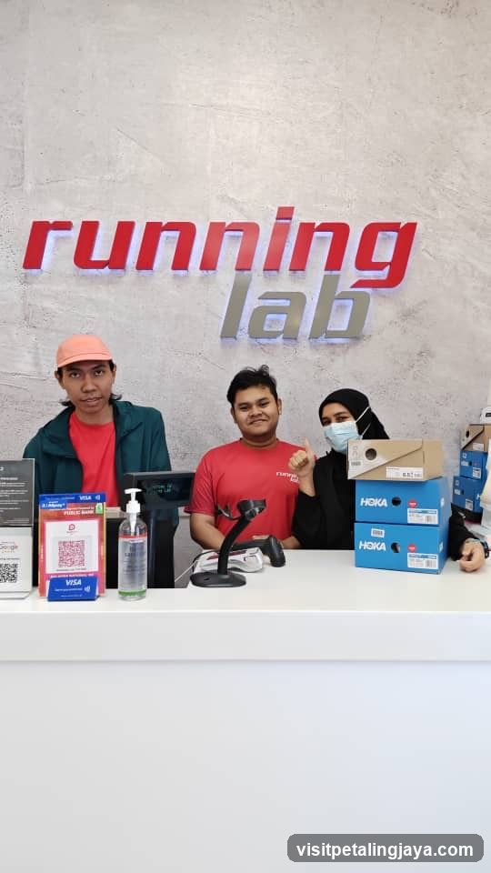 Running Lab Store Interior