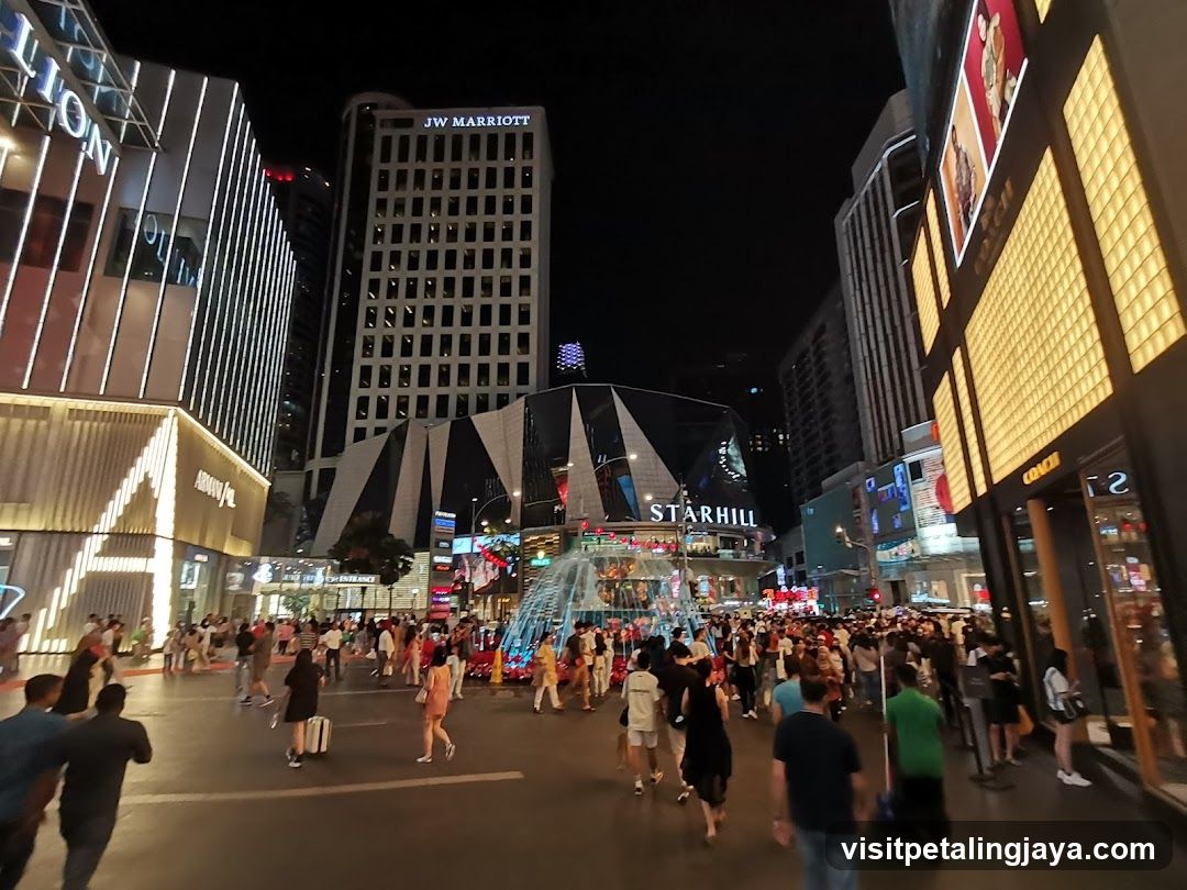 Night City Street Scene