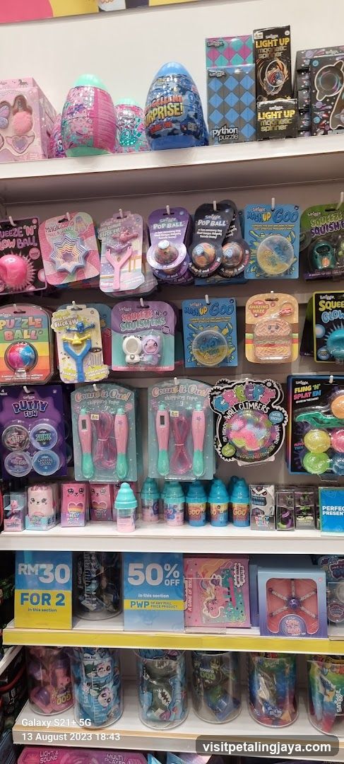 Toy Store Shelf Display