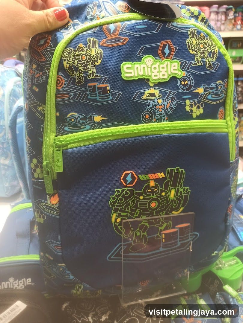 Smiggle Backpack Display