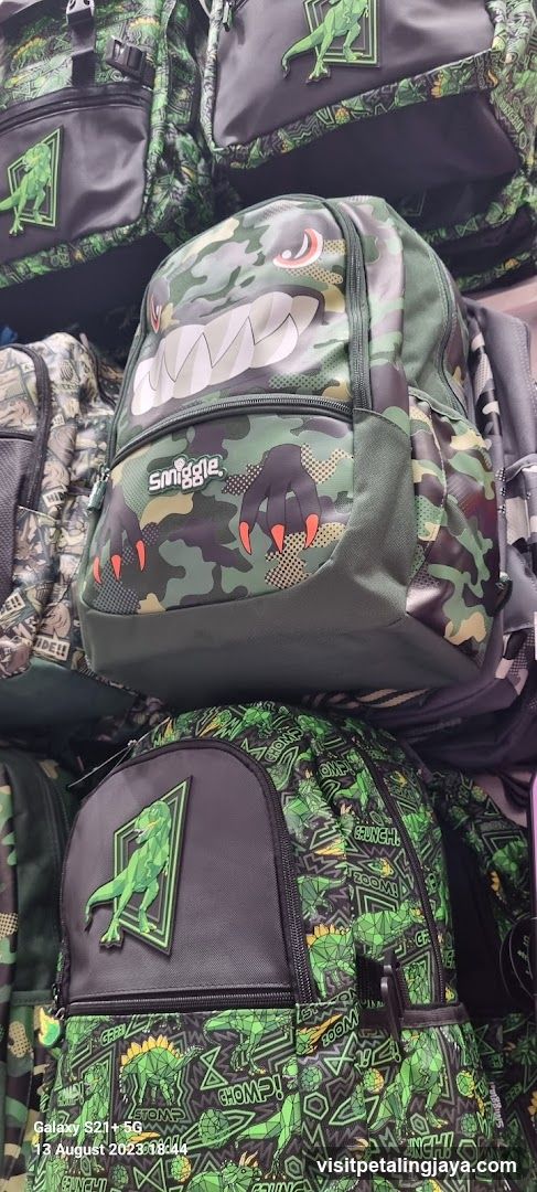 Dinosaur Backpacks Display