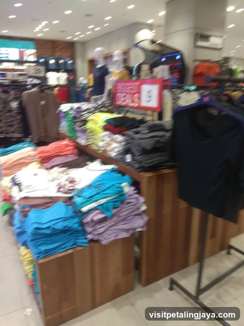 Clothing Store Interior Display