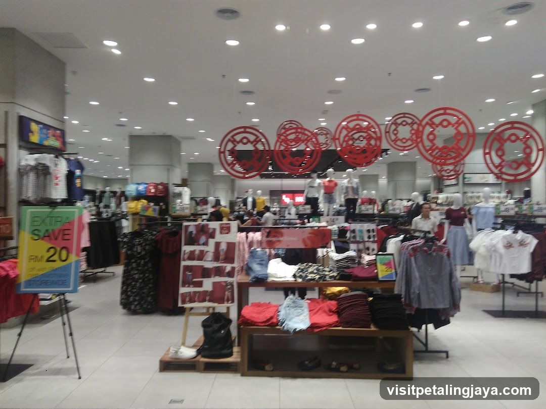 Clothing Store Interior Display