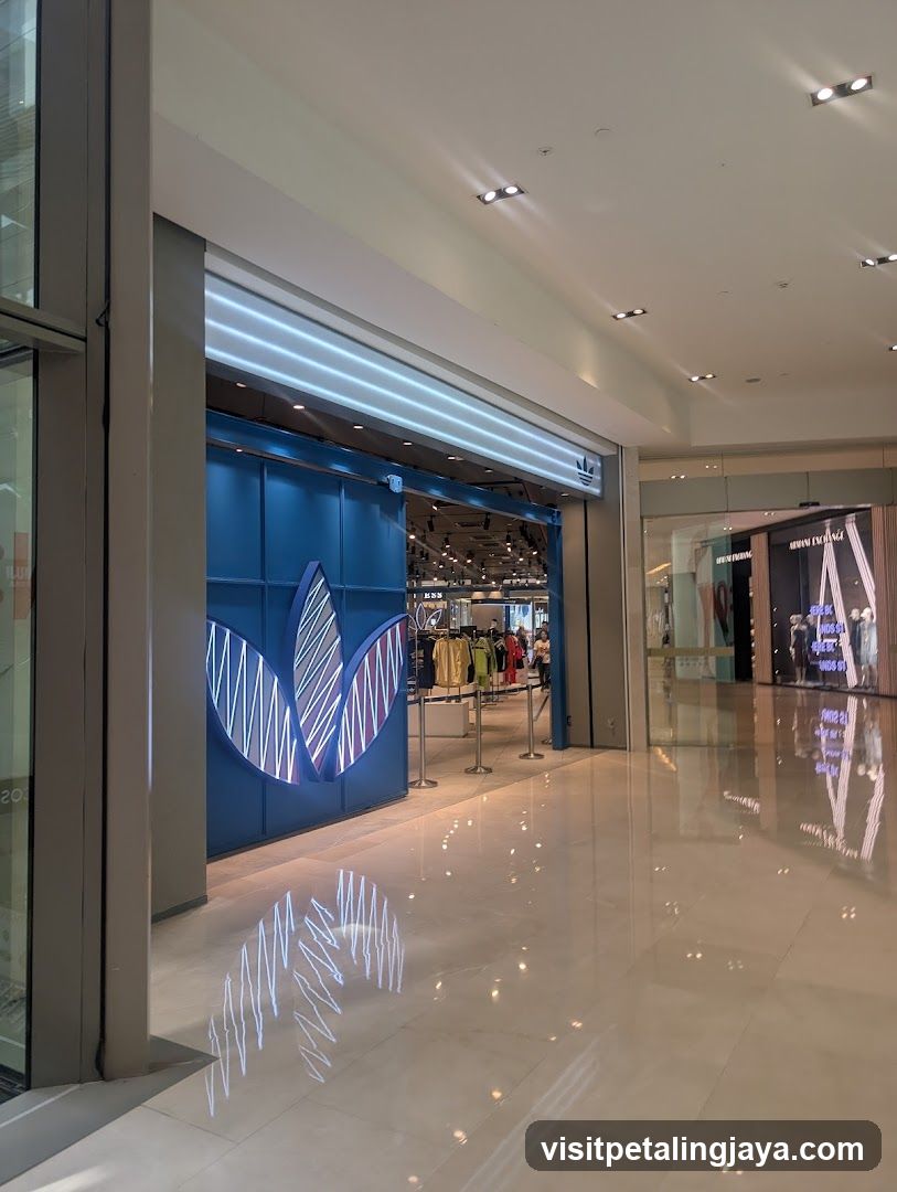 Shopping Mall Interior View