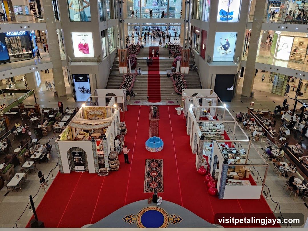 Mall Interior Event Setup