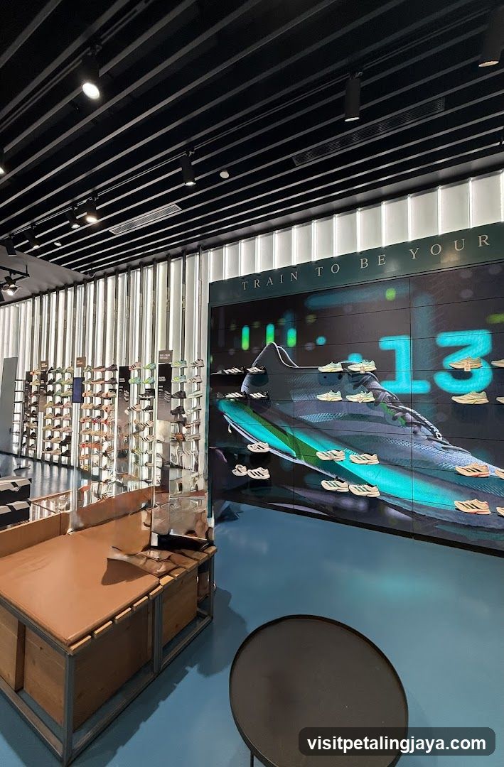 Shoe Store Interior Display