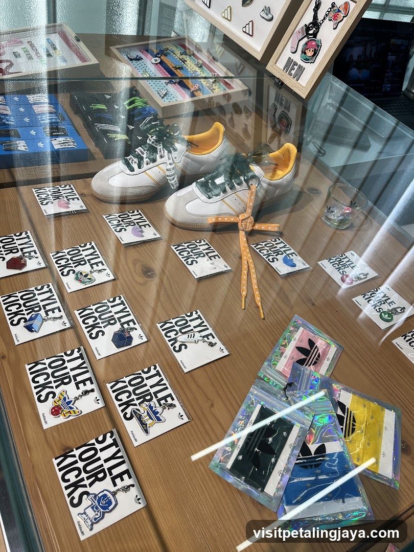 Shoe and Sticker Display