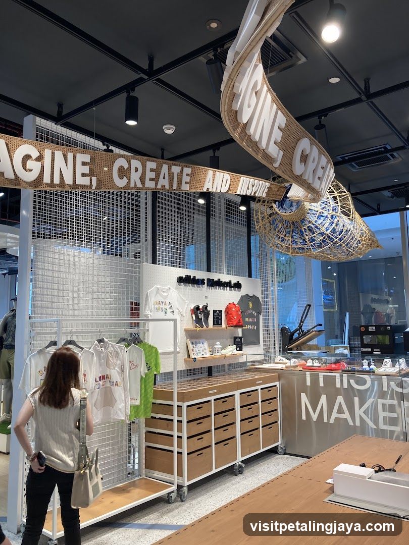 Adidas Store Interior