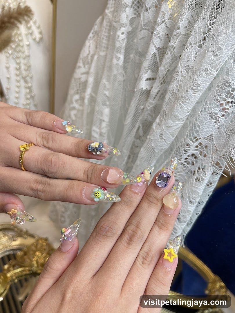 Decorative Nail Art Display