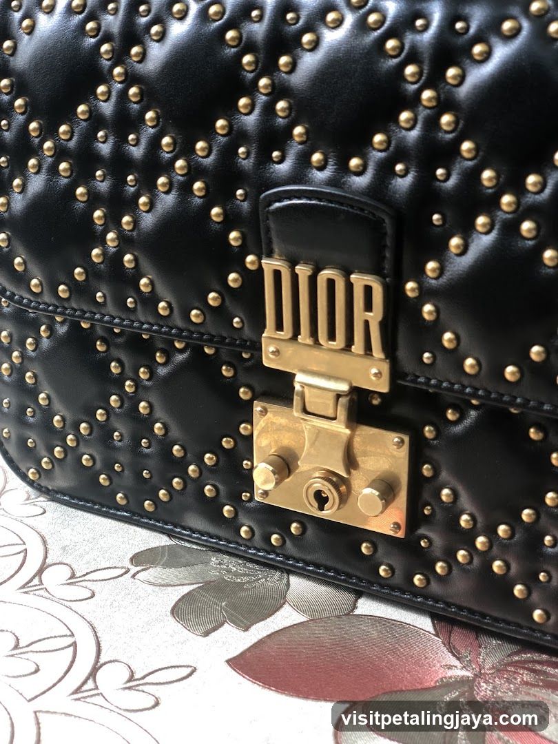 Dior Studded Bag Close-up