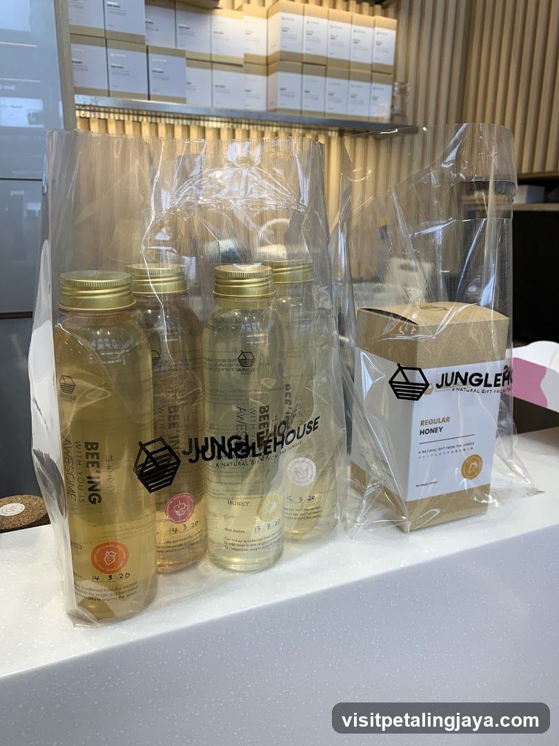 Jungle House Honey Products Display