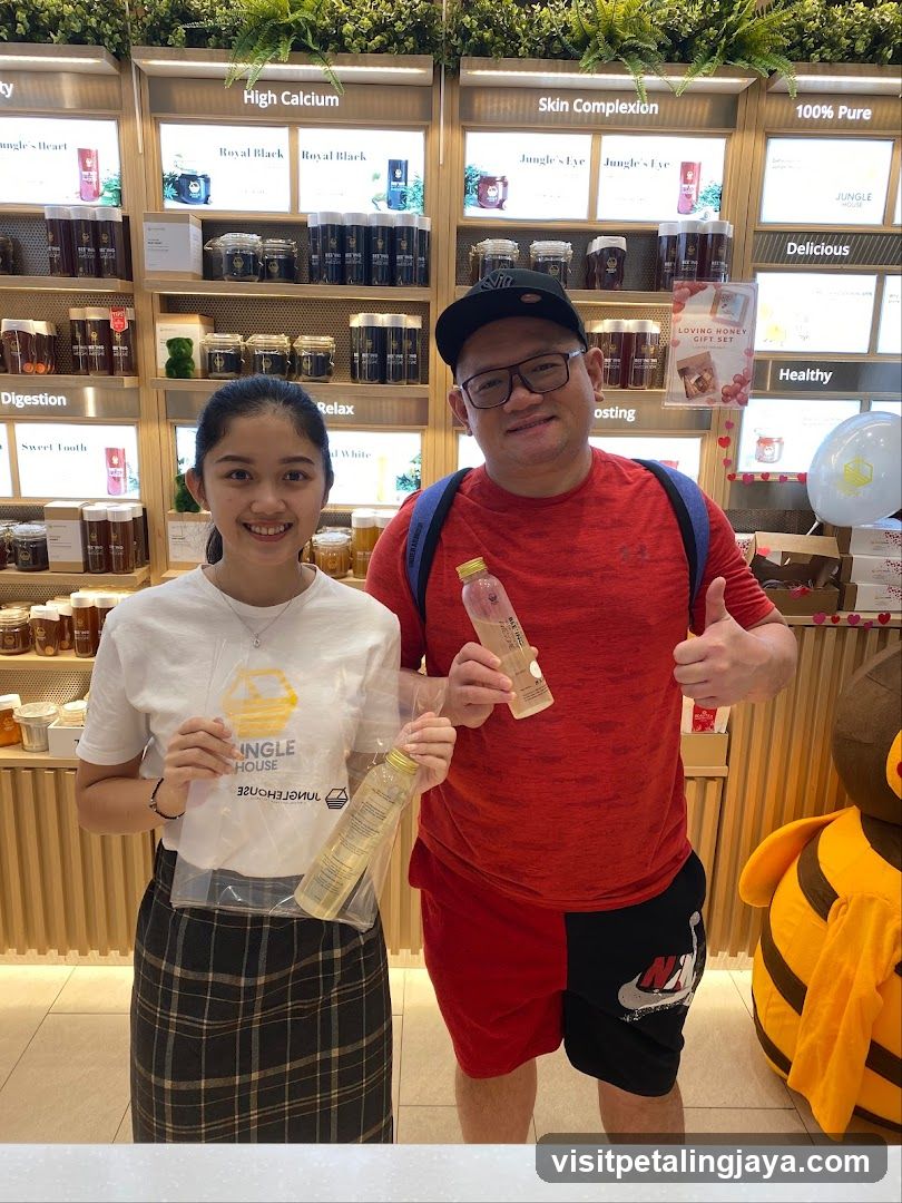 Bee House Store Interior with Products and Staff