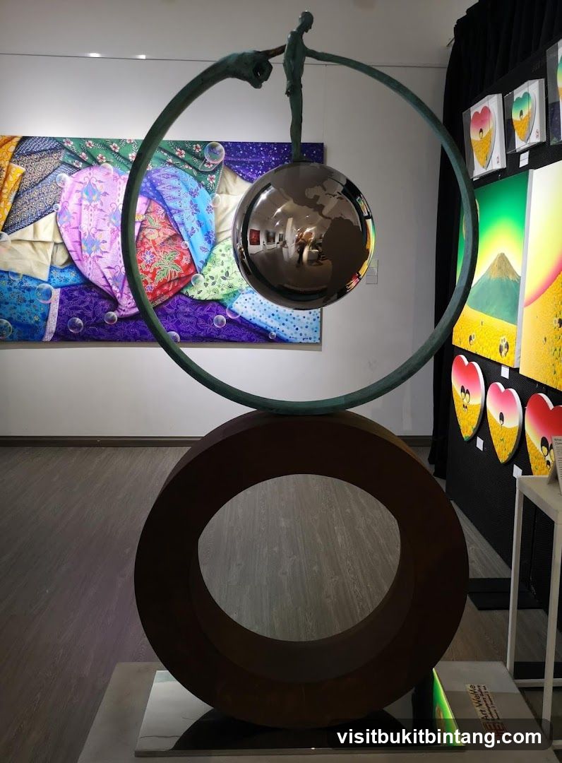 Sculpture in an Art Gallery