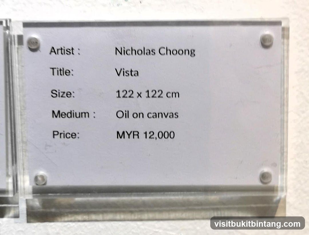 Artwork Information Card