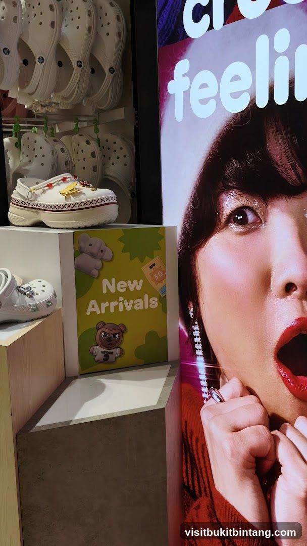 Crocs New Arrivals Display