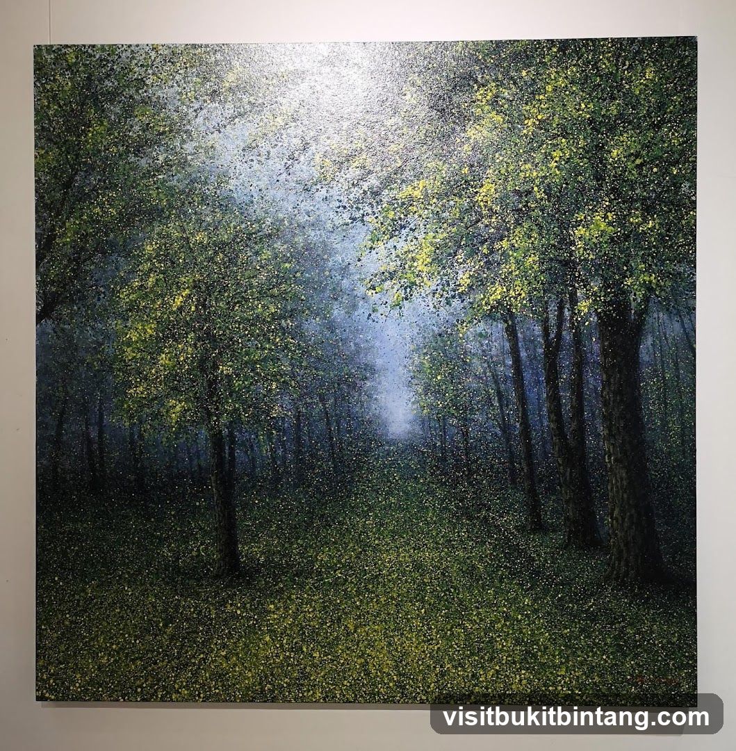 Forest Path Painting