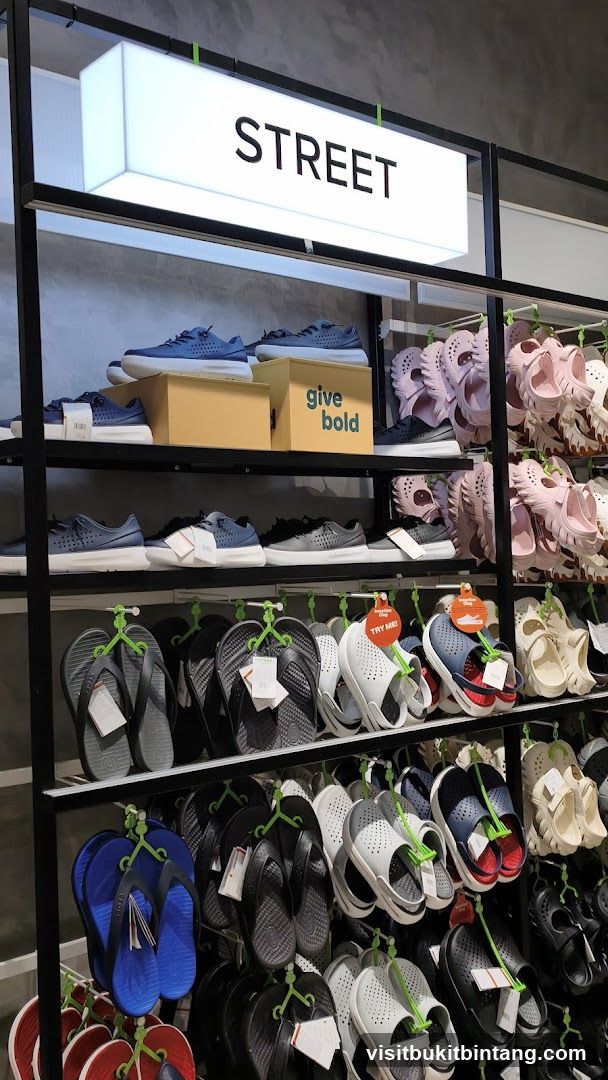 Street Shoes Display